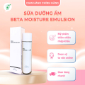: BETA MOISTURE EMULSION - Sữa dưỡng giàu độ ẩm cho da mụn, da nhạy cảm, không nhờn dính, trắng da, mờ thâm 