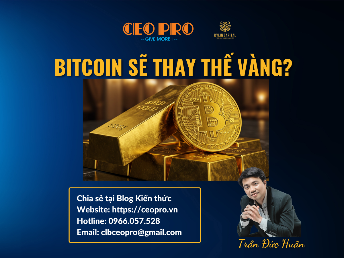 BITCOIN (BTC) sẽ thay thế VÀNG (GOLD) để trở thành tài sản dự trữ chiến lược mới?
