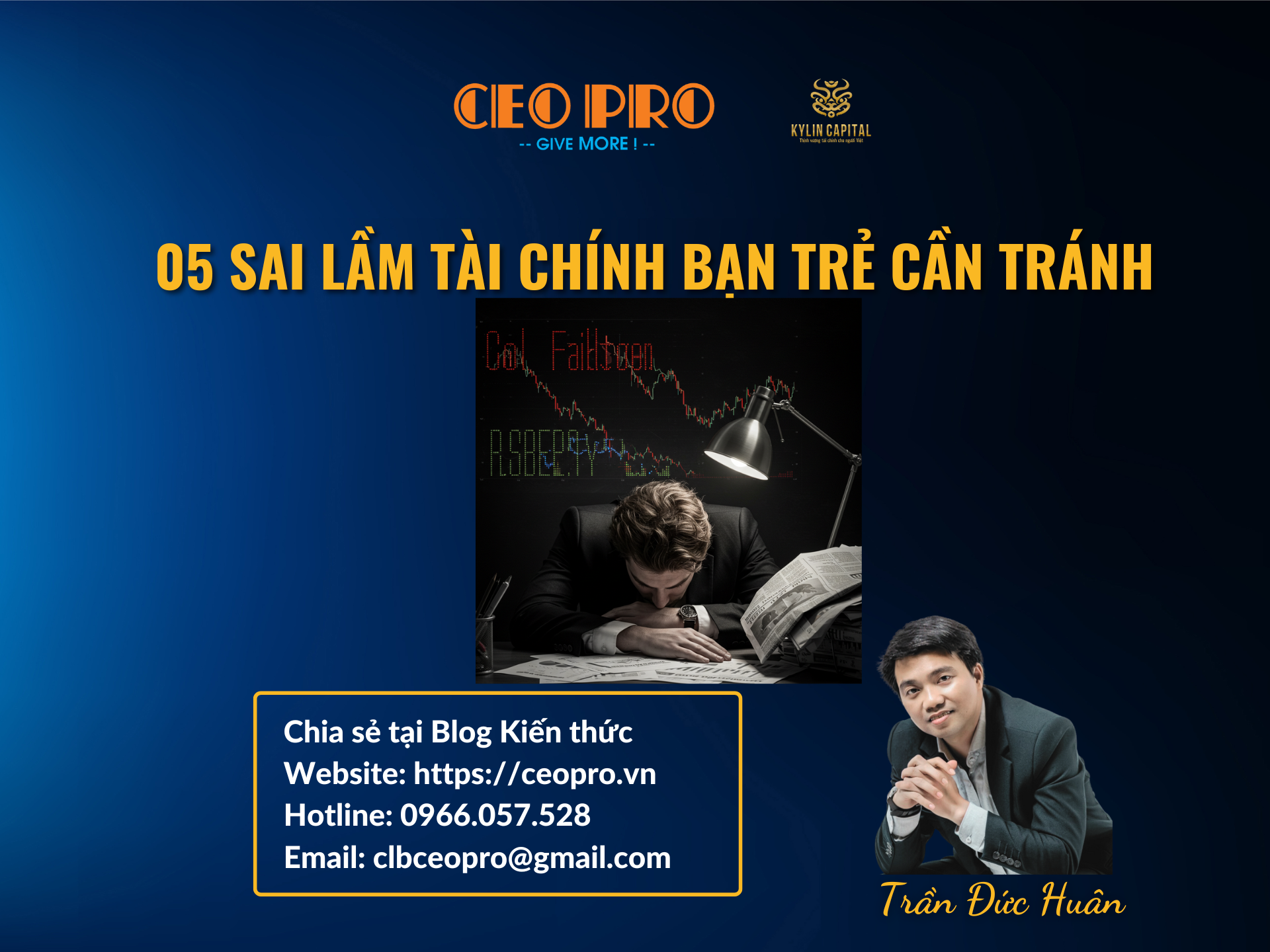 05 sai lầm tài chính cá nhân người trẻ cần tránh