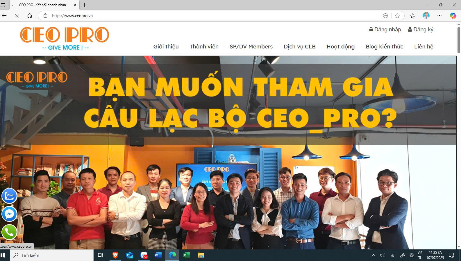 CEO PRO – Nơi "Cho đi chân thành" tạo nên sự khác biệt