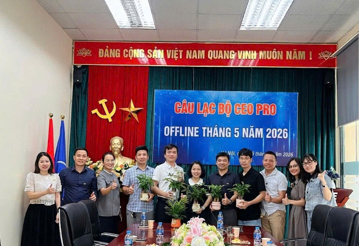 Câu lạc bộ CEO PRO tổ chức offline Tháng 5/2026