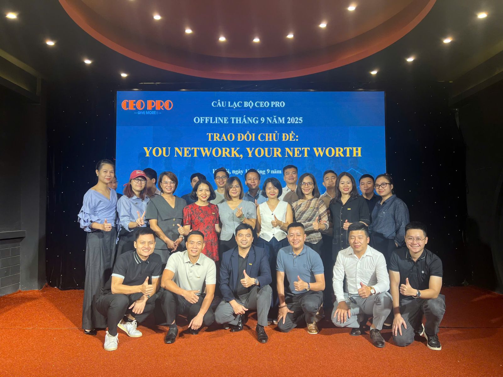 Offline Câu lạc bộ CEO PRO tháng 9/2025